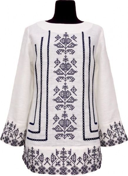 Блуза Галерея льону Стожари р. 50 білий 9988/50/101 