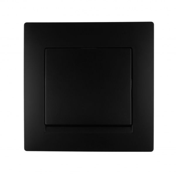 Вимикач одноклавішний UP! (Underprice) One Plus без підсвітки 10 А 250В антрацит 706-4242-100