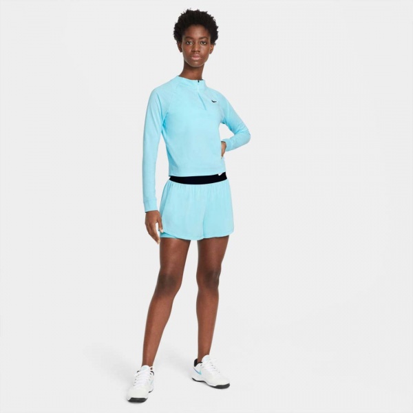 Футболка Nike W NKCT VCTRY DF TOP LS HZ CV4697-482 р.S фіолетовий