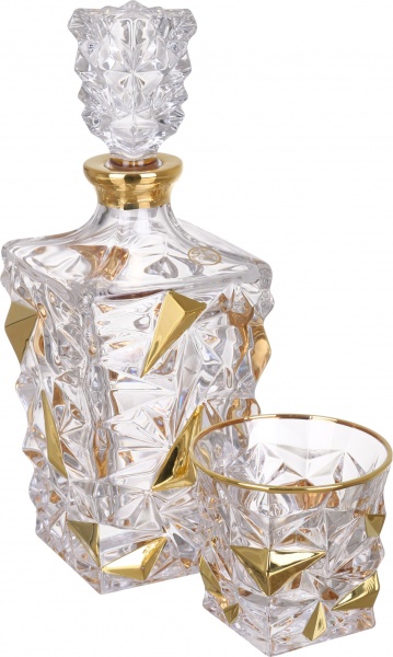 Набор для виски VERTIGO золото 7 шт. Same 