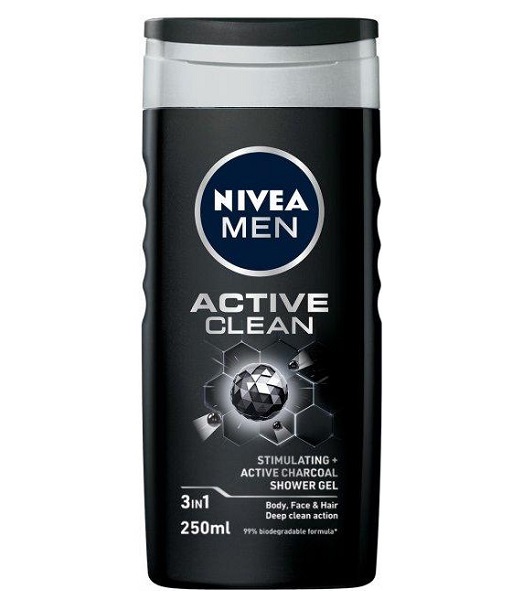 Гель для душа Nivea MEN Сила угля 250 мл