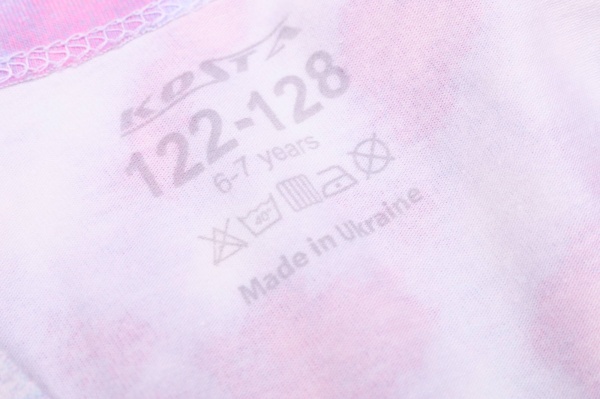 Футболка для девочек KOSTA 1211-5 р.158 голубой 