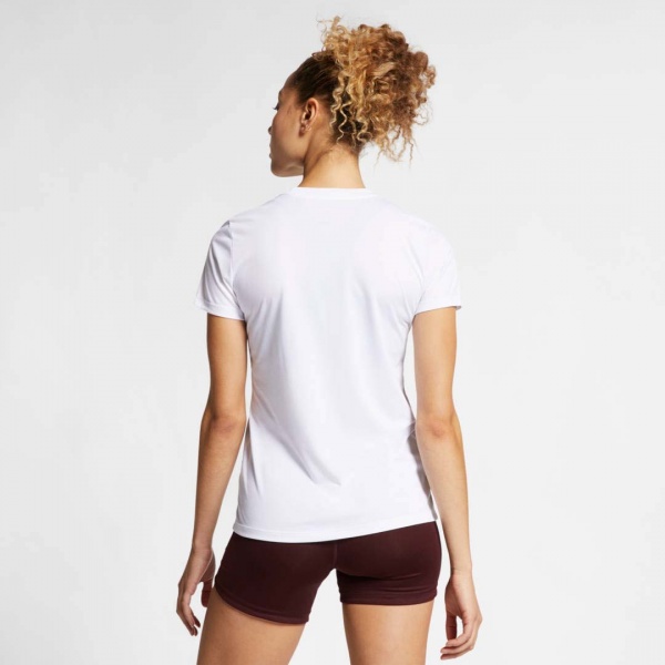 Футболка Nike DRY LEG TEE CREW AQ3210-100 р.L білий