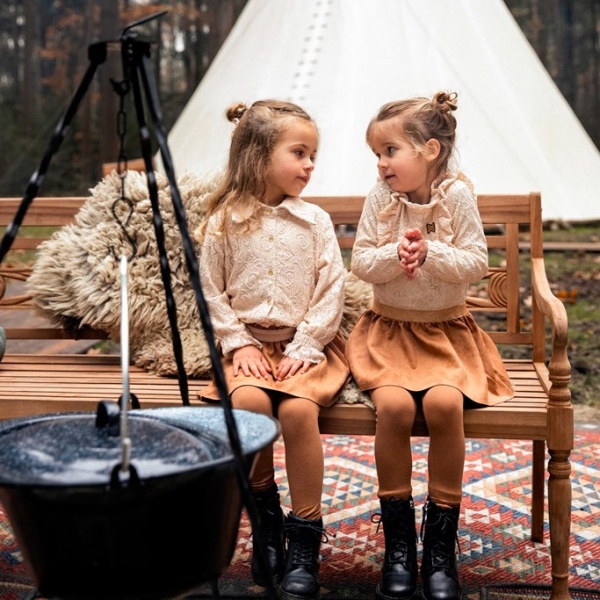 Платье Koko Noko с кружевом U44902-37 р.98 бежевый U44902-37 