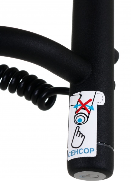 Рушникосушарка електрична Evro-Termo Тенет ЧФЧ6 500x700 з полицею Е П S3