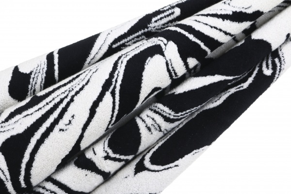 Полотенце Manchas 70x140 см черный 