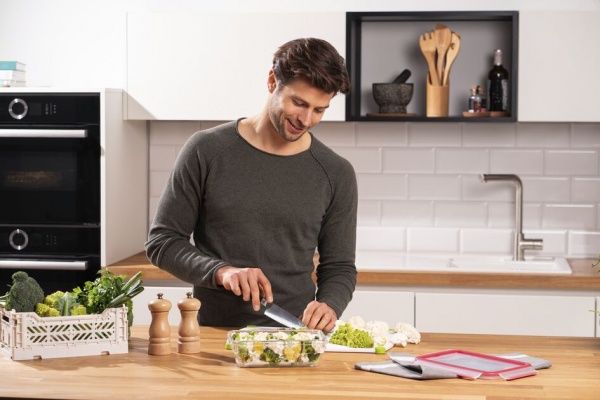 Ємність для продуктів універсальна з кришкою MASTERSEAL GLASS 1.3 л N1041010 Tefal