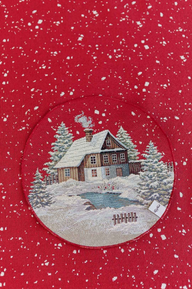 Серветка декоративна La Nuit Північ d28 28x28 см