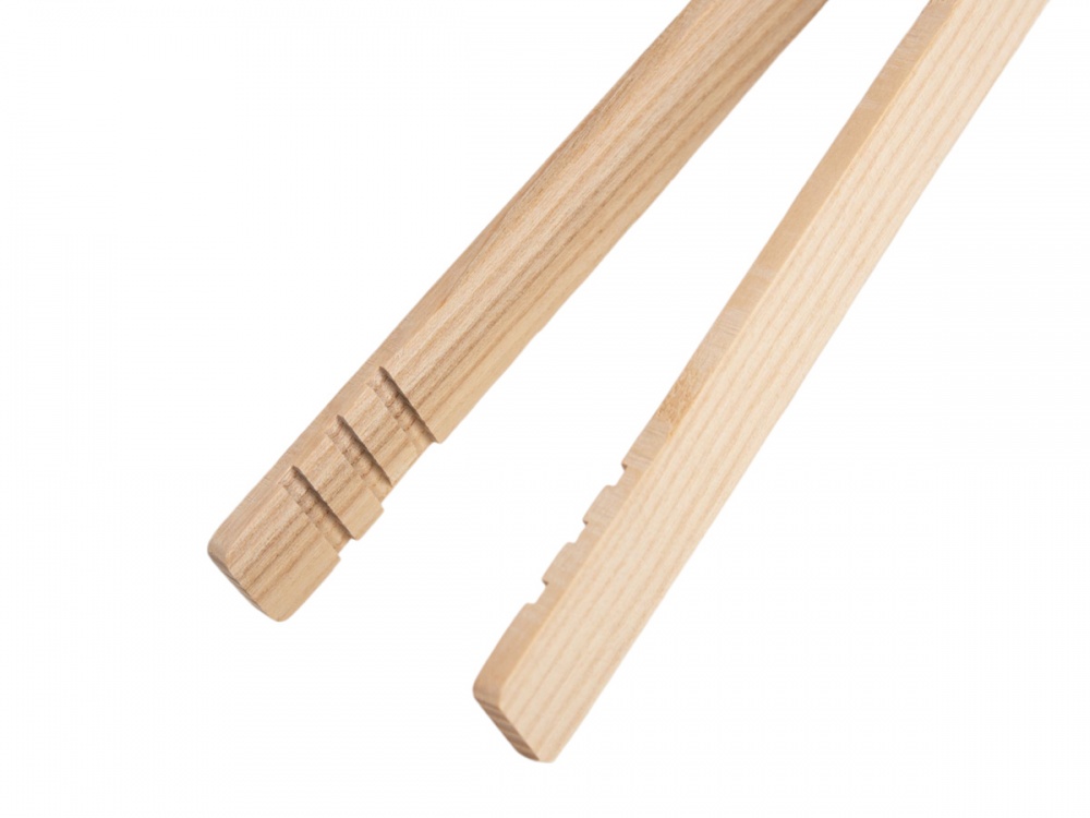 Щипці дерев'яні Жива для барбекю/гриля 31 см