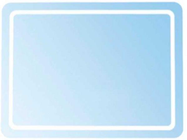 Зеркало со встроенной подсветкой Мойдодыр Палермо 75х100 