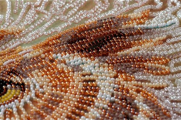 Набор для вышивания бисером на натуральном художественном холсте Тотем AB-626 Абрис Арт 