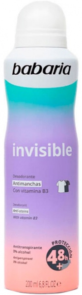 Дезодорант для жінок Babaria Invisible 200 мл