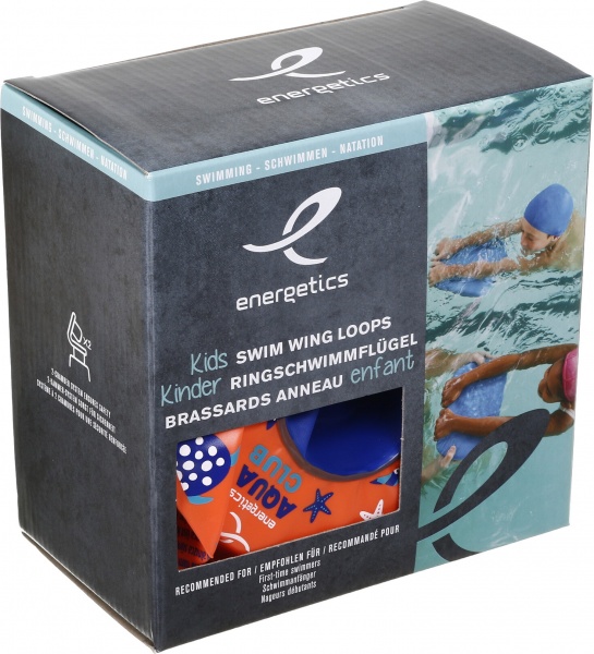 Нарукавники Energetics KIDS SWIM WING LOOPS 414672-219 оранжевый р. OS 