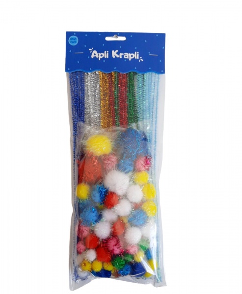Набор для творчества Синелка и помпоны АпліКраплі 