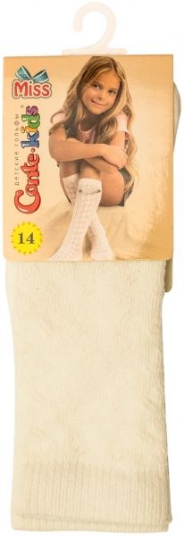 Получулки Conte-Kids детские MISS 025 р.14 белый 