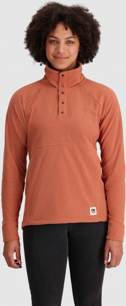 Джемпер Outdoor Research WOMEN'S TRAIL MIX SNAP PULLOVER 279973-2451 р.S коричневий