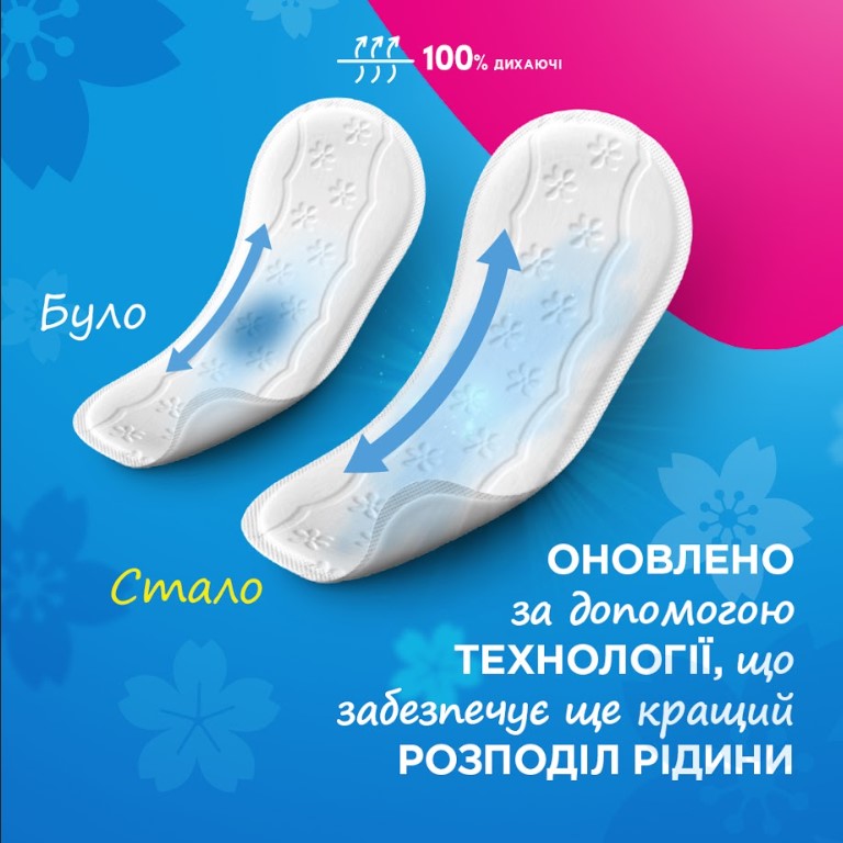 Прокладки щоденні Carefree М'якість бавовни з алое 56 шт.