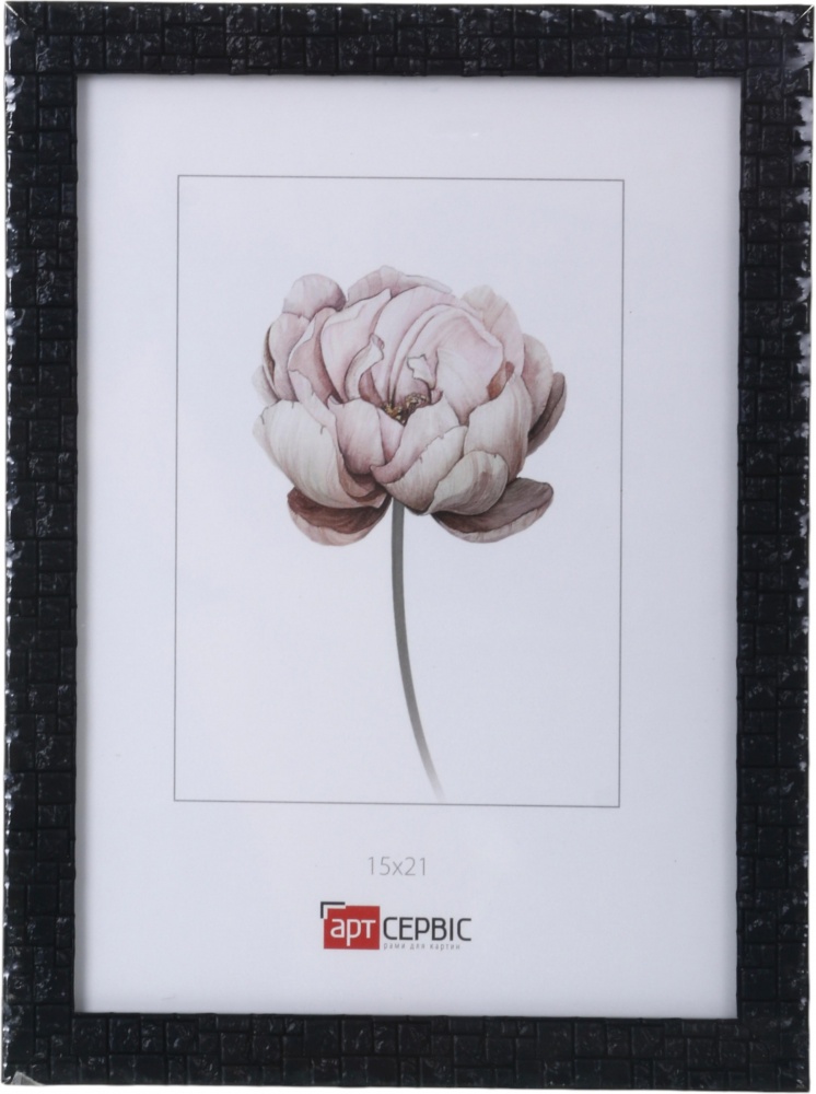 Рамка для фото Арт-Сервіс ЕА-01904 1 фото 15x21 см чорний