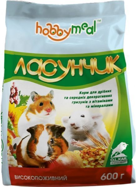 Корм Hobby meal Ласунчик високопоживний 600 г 3711