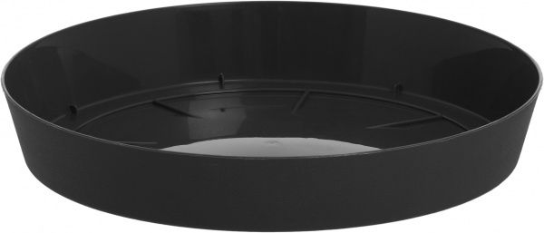 Піддон пластиковий Prosperplast Lofly круглий (70780-433) антрацит 