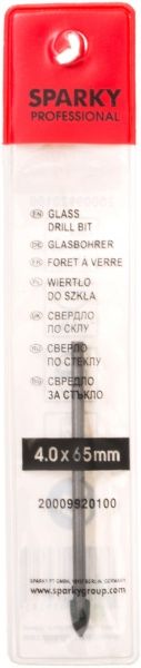 Сверло по стеклу Sparky 36x65 мм 4 мм