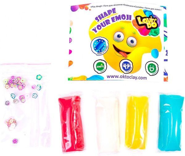 Тесто для лепки Ассорти 4 цвета 41029