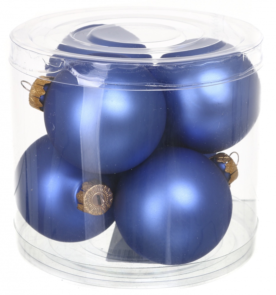 Набір ялинкових куль в ассортименте d 60 мм 6 шт./уп.