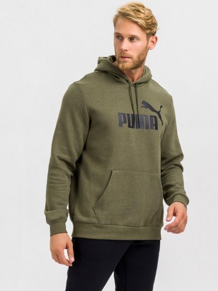 Джемпер Puma Essentials+ Fleece Hoody 85242215 р. L оливковый