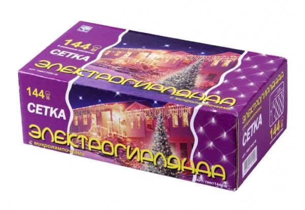 Гирлянда-сетка Джаз Лайт TWNT144C-M 144 ламп 1,5 м