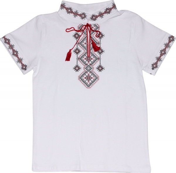 Джемпер для мальчика Фламинго 794-101 р.140 белый 