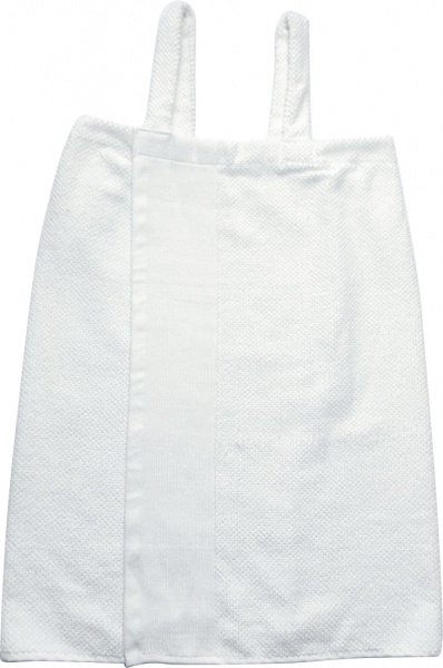 Сарафан для сауни Гофре L-XL 70x140 см молочний La Nuit 