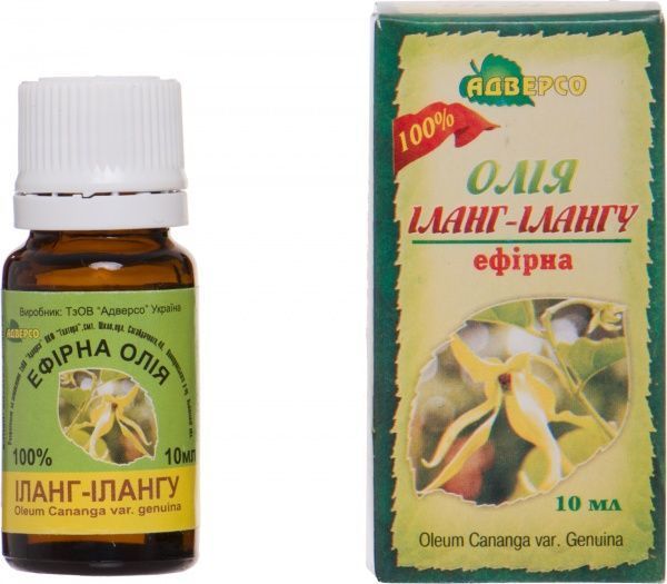 Эфирное масло Адверсо Іланг-ілаг 10 мл 