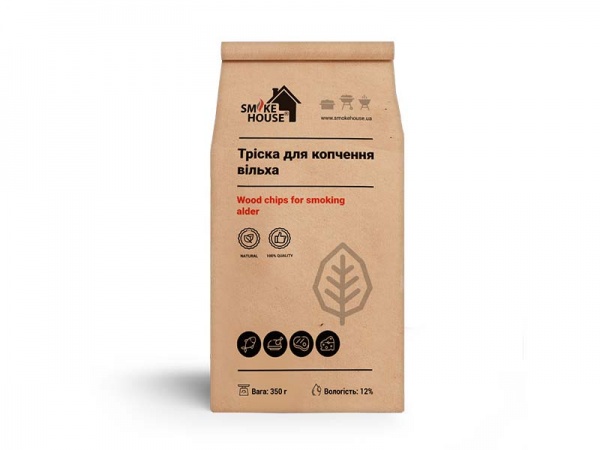 Щепа для копчения Smoke House ольха 350 г