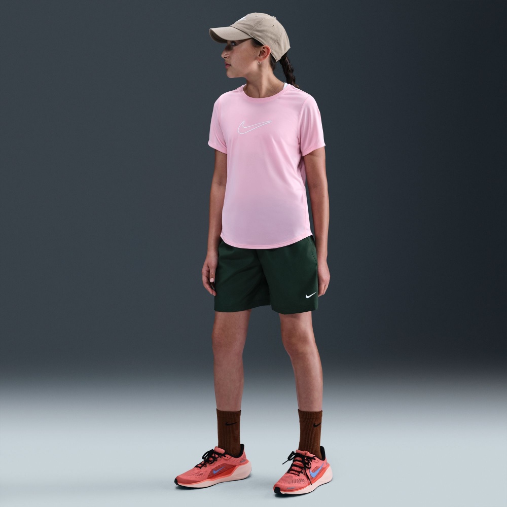 Футболка для девочек/детские Nike р.156 розовый FZ5600-690