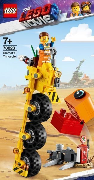 Конструктор LEGO Movie Трехколесный велосипед Эммета 70823