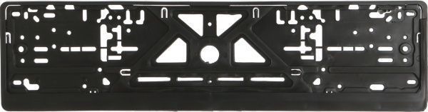 Рамка под номерной знак Сarlife черная