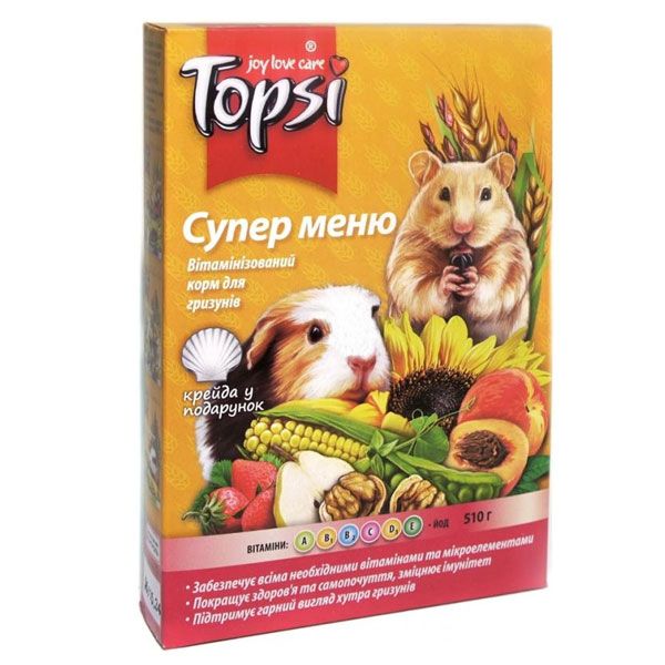 Корм Topsi Супер меню 510 г