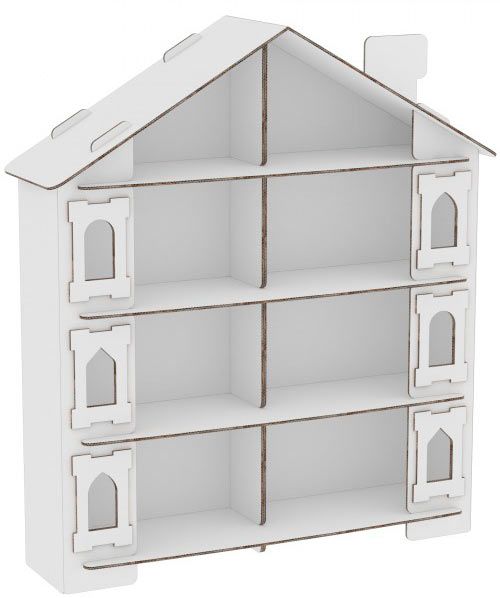 Игровой картонный домик FUTUFU