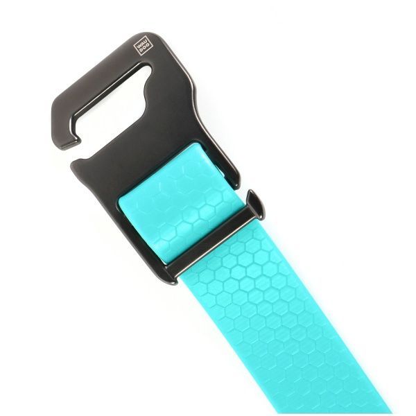 Ошейник WAUDOG Waterproof водостойкий 2х25-50 см ментоловый (светится в темноте)