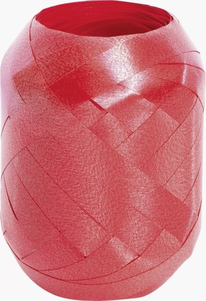 Стрічка декоративна STEWO Poly ribbon 1 см 30 м червоний 