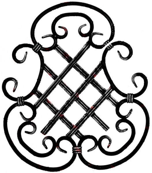 Розетка 400х350 мм смуга 12х6 мм 13.058