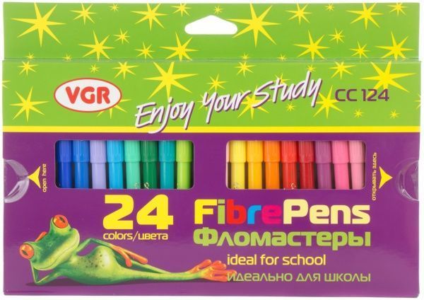 Фломастеры 24 шт СС124 VGR