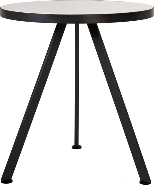 Стіл Nowy Styl FINE BLACK (36) D680 (СH) білий/чорний 