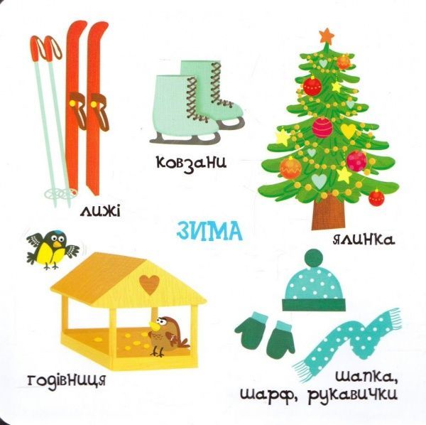 Книга Василь Федiєнко «Сторінки-цікавинки Пори року» 978-966-429-417-8