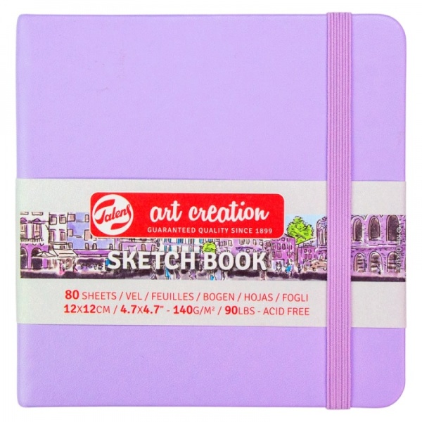 Блокнот для графіки Rosa Talent Pastel Violet 12x12 см 9314134M 