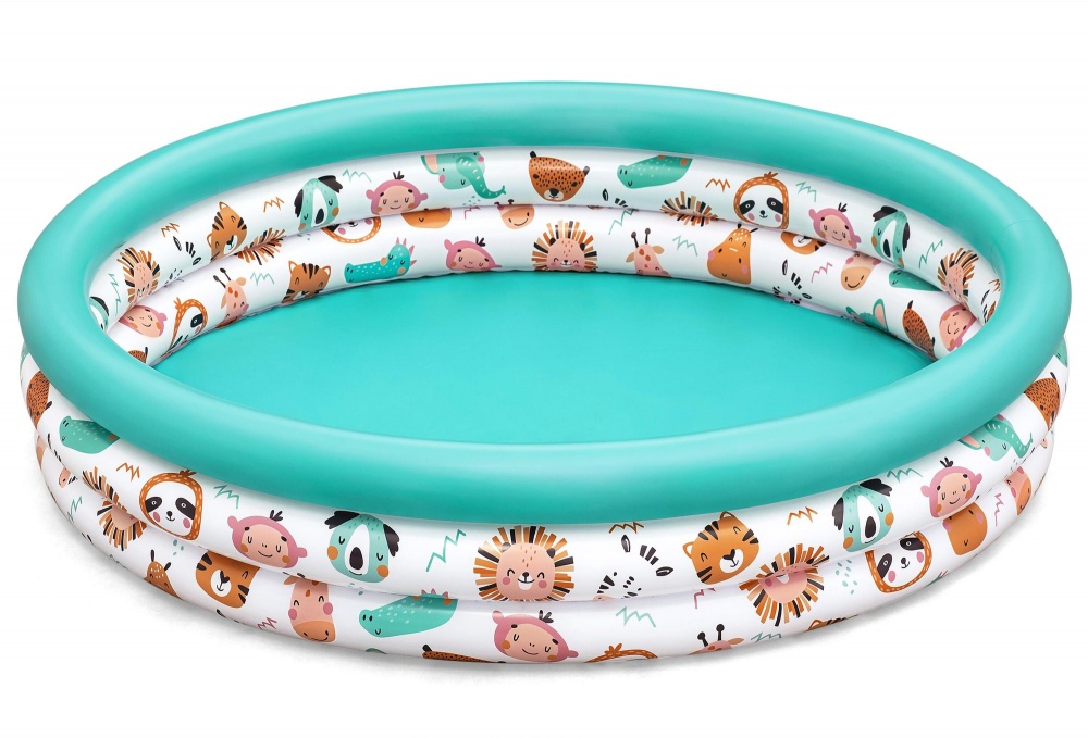 Бассейн надувной Bestway 122х25 см Safari Pals 2+ (51226)