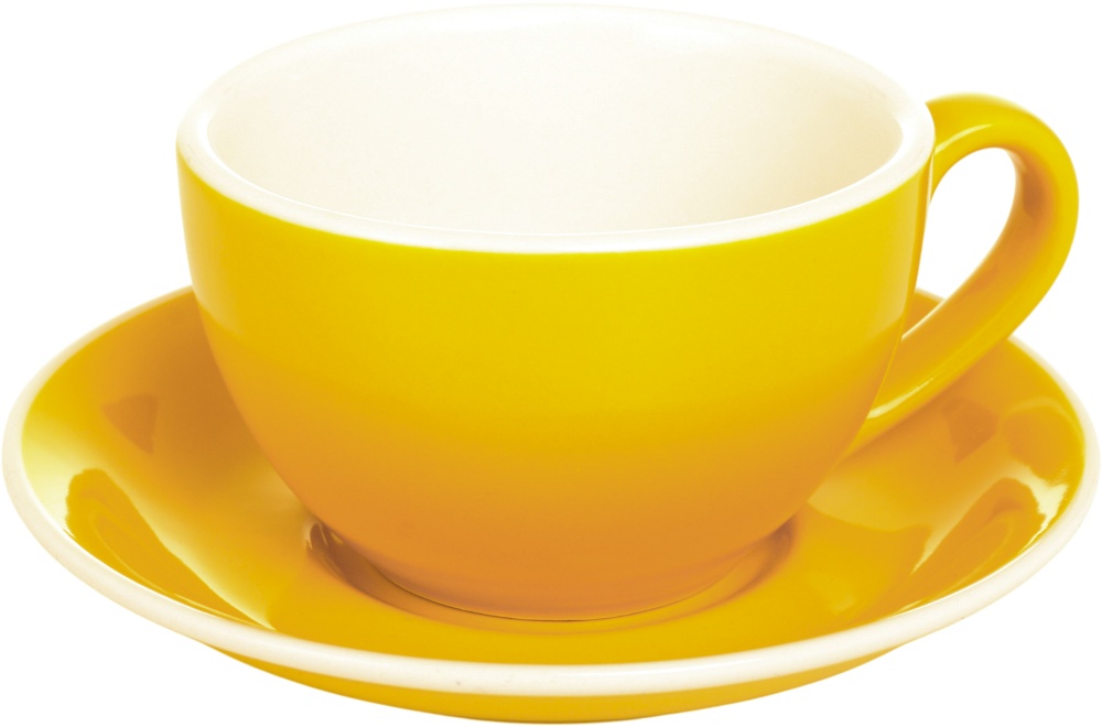 Блюдце Origami Horeca Barista 14,5 см жовте