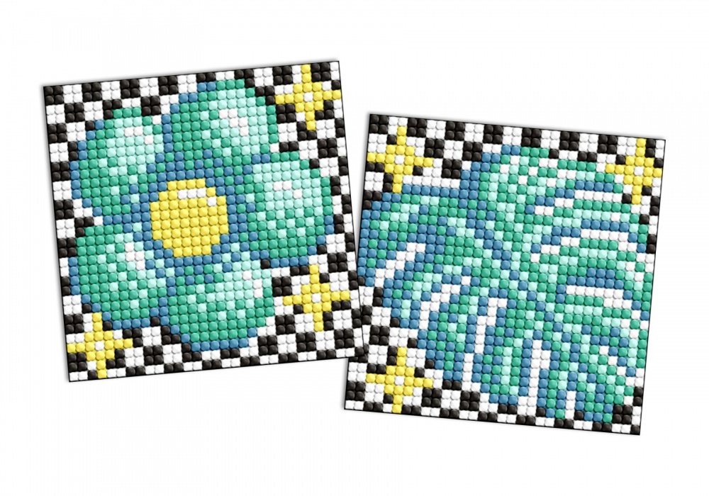 Алмазная мозаика LOL Surprise! Цветок и листок 9х9см Ideyka