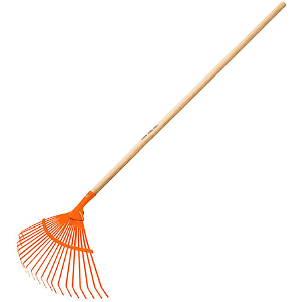 Граблі віялові Truper EM-22 посилені прямі 24 зуба