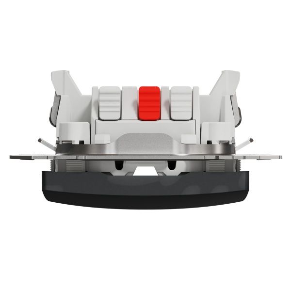 Переключатель проходной одноклавишный Schneider Electric Sedna Design без подсветки 10 А 250В черный SDD114107